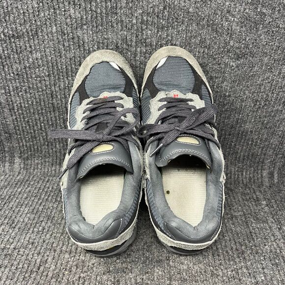 New Balance 2002R Protection Pack Black Grey Phantom Suede Shoes Mens Size 10 - Picture 7 of 8